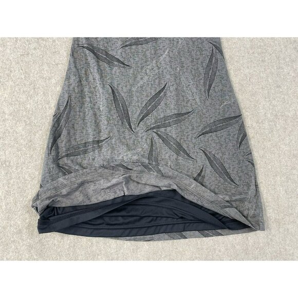 Merrell Opti-Wick Dress Women's Small Grey Short Sleeve V Neck Lined Athletic - Picture 4 of 16